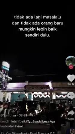 lebih baik sendiri