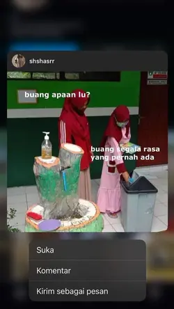 buang segala rasa