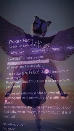 poker face