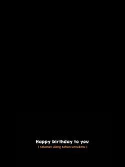 Happy Birthday!