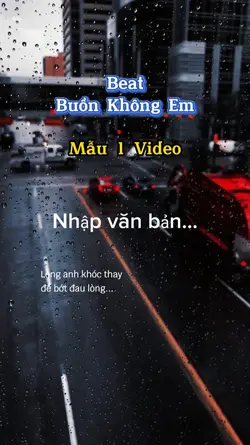 Buồn không em