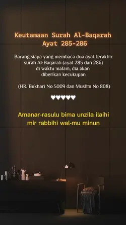 Amalan Malam Hari