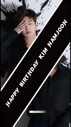 HAPPY BIRTHDAY RM
