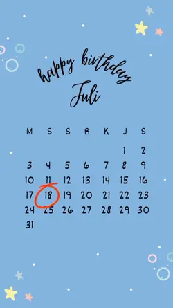 HBD 18 Juli 2022