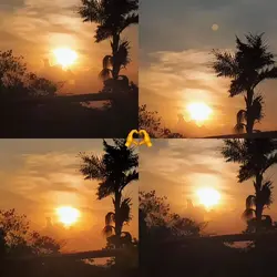 4 pics | sunset 