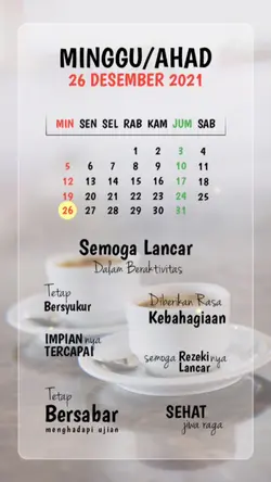 Selamat Hari Minggu