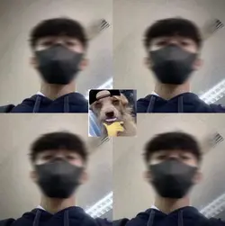 blurd face