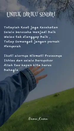 motivasi diri Kuat