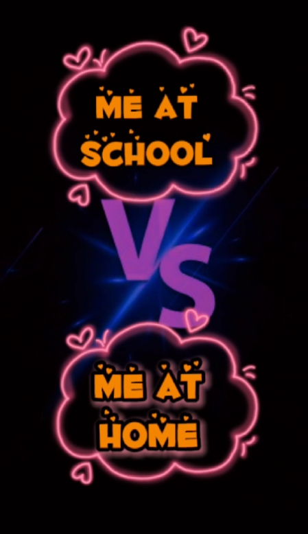 Ich in der Schule Vs Me 