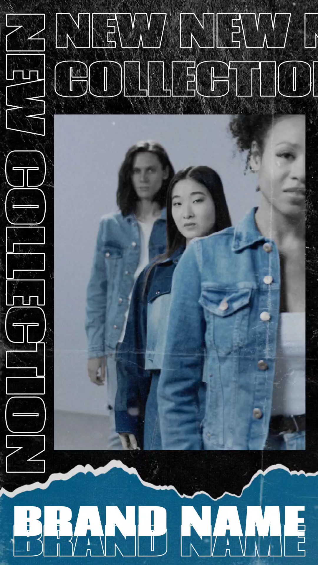 Estilo de revista retro