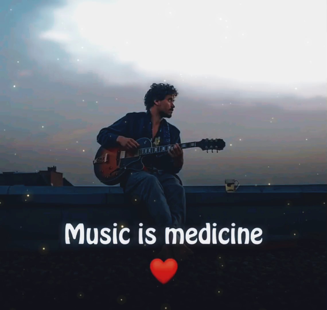 La música es medicina _