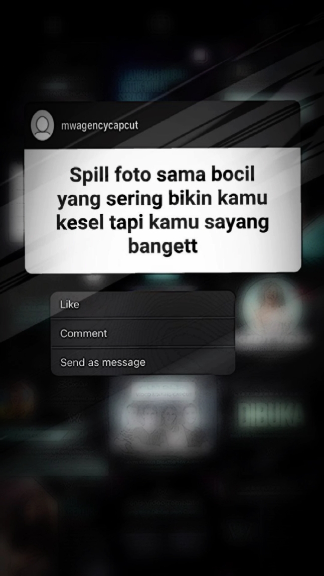 yang komen semoga