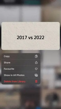 2017 vs 2022