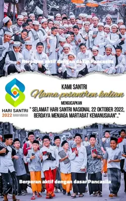 SELAMAT HARI SANTRI