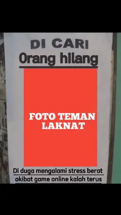 di cari orang hilang
