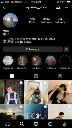 Me in Mark’s Feeds