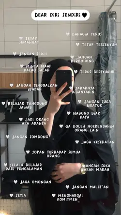 Dear diri sendiri🤍