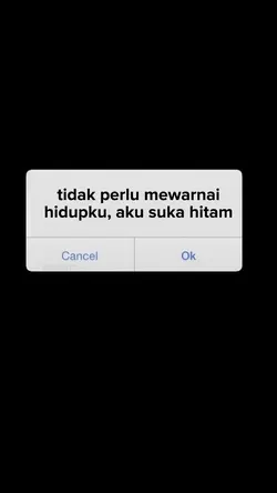 Suka warna hitam