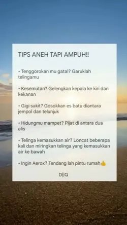 TIPS TERAKHIR