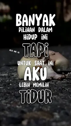 Aku lebih memilih