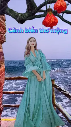 Cảnh biển thơ mộng