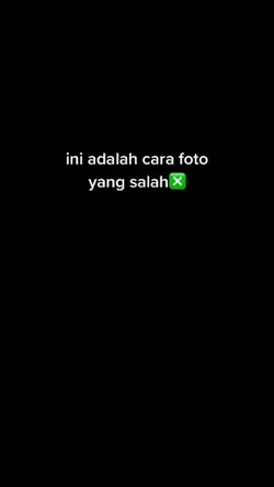 cara foto yang benar