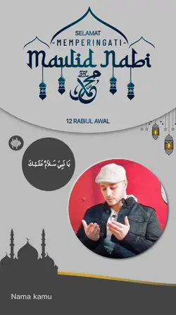 Tamplate Maulid Nabi