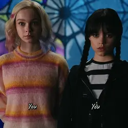 Wednesday and Enid