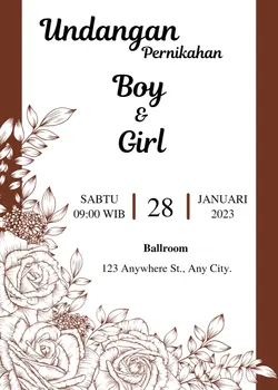 Undangan Pernikahan 