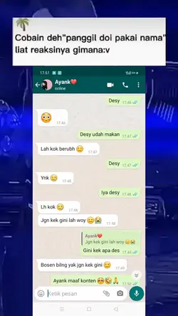cobain deh"panggil