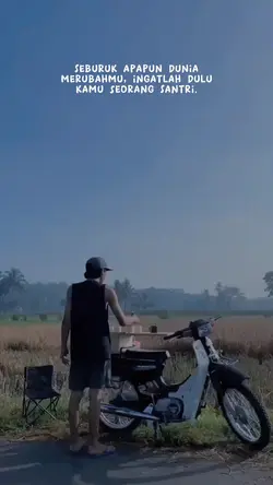 Dulu kamu santri