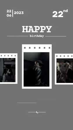 Sinh nhật 3 ảnh ngầu