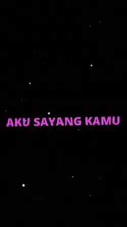 aku sayang kamu