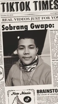 Sobrang gwapo news 