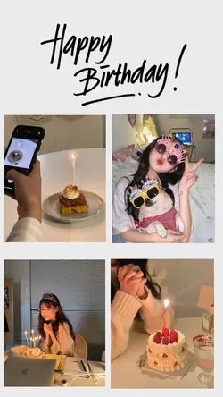 happy b-day to u ✨