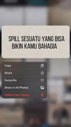 spill sesuatu yang