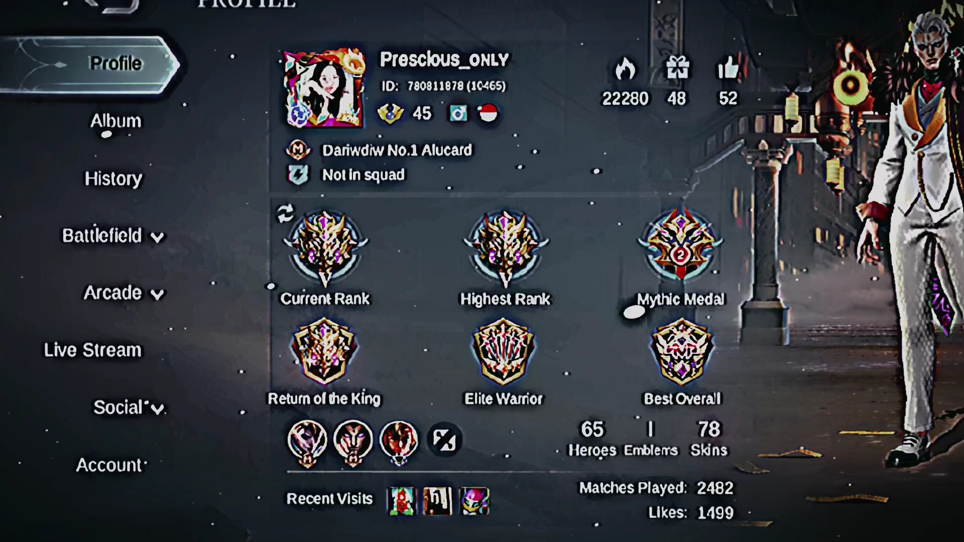 ml profile check