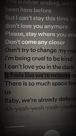 Love In The dark