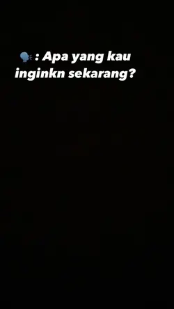 Inginnya aku berlari