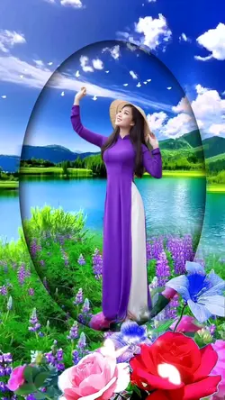 Xoá phông ghép cảnh