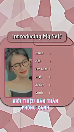 Giới thiệu bản thân