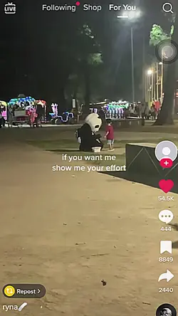 his effort ?