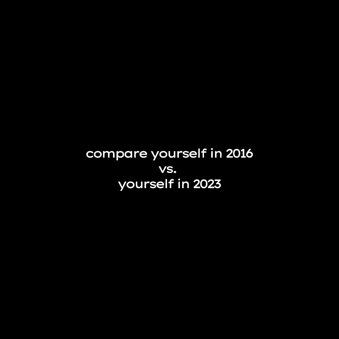 compare yourself in