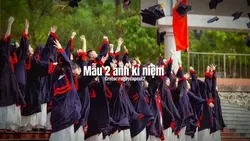 Mẫu 2 ảnh kỉ niệm