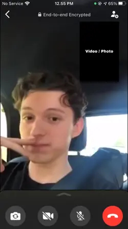 Tom Holland Vidcall