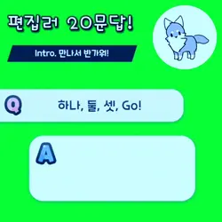 편집러 20문답! | 챌린지 만듬!!