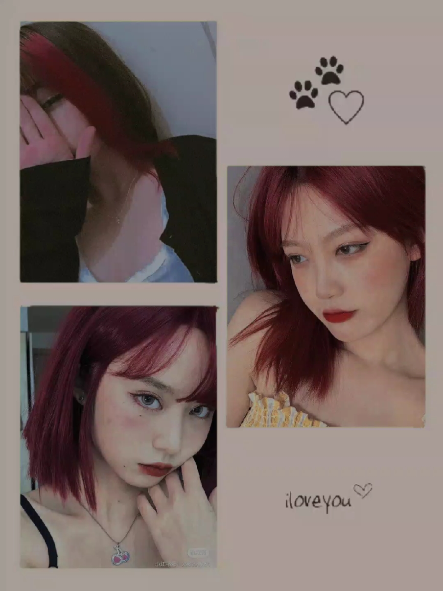 Cheveux roux 