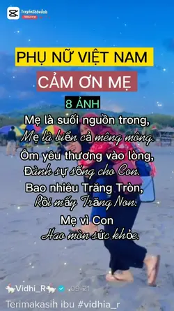 CẢM ƠN MẸ