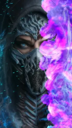 Smoke rainbow effect