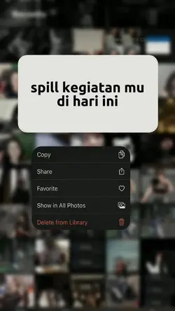 spill kegiatanmu